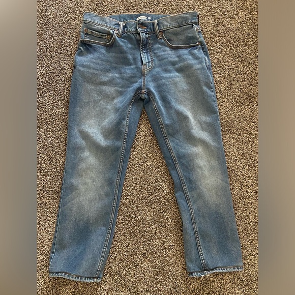 Stylish Blue Denim Jeans. Old navy 32x30. Slim - Picture 1 of 5